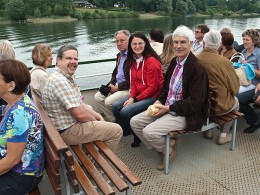  Jahresausflug 2010 Ueberfahrt zur Herreninsel